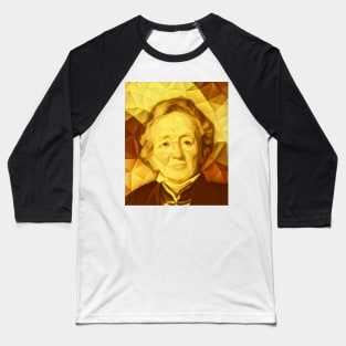 Leopold von Ranke Golden Portrait | Leopold von Ranke Artwork 9 Baseball T-Shirt